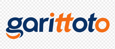 Logo garittoto berwarna biru es